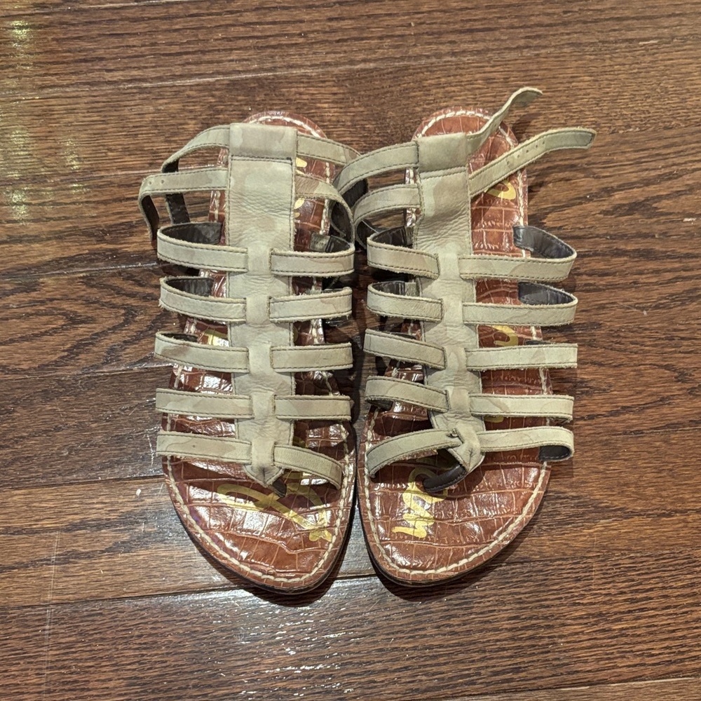 Sam Edelman Tan Strappy Sandals